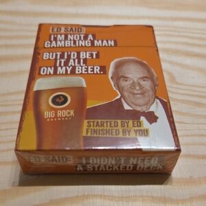 *NEW* Big Rock Brewery Collectible Playing Cards (Full Set)